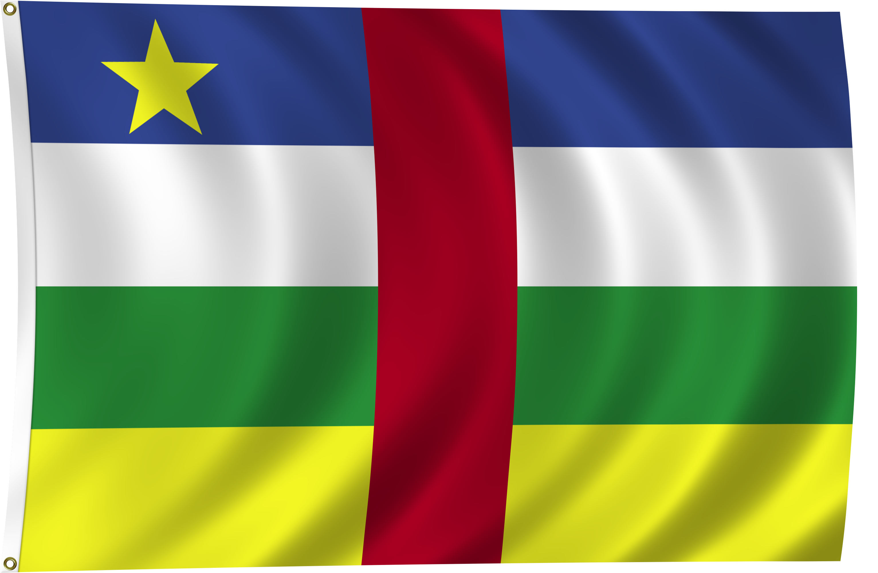Flag Of Central African Republic 2011 Clippix Etc Educational