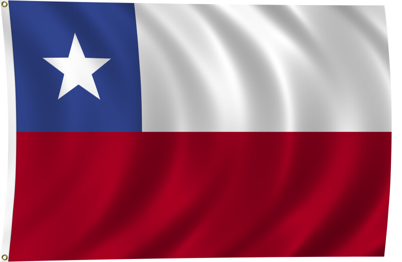 Flag of Chile, 2011