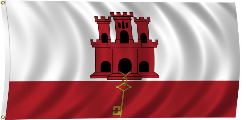 Flag of Gibraltar, 2011