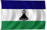 Flag of Lesotho, 2011