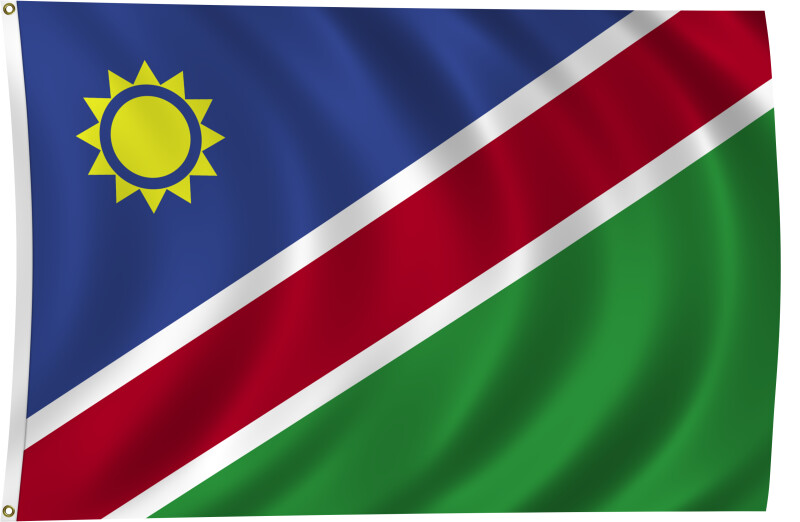 Flag of Namibia, 1990-Present