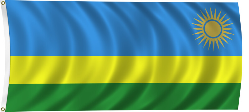 Flag of Rwanda, 2011