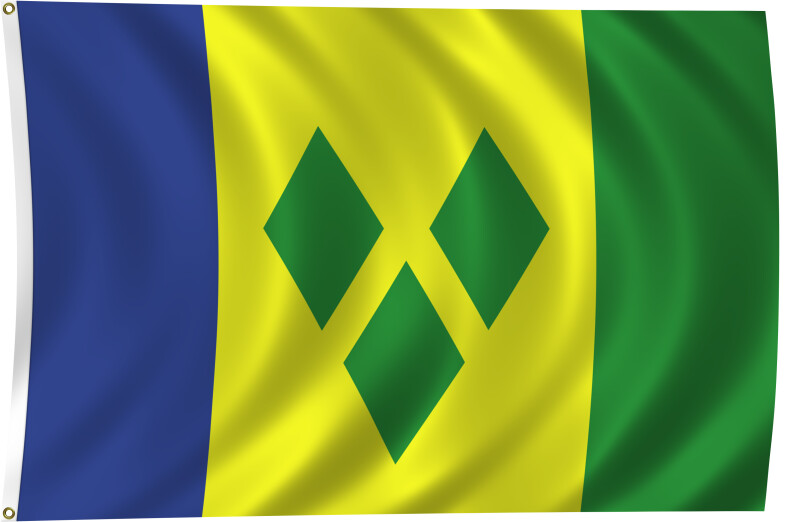 Flag of Saint Vincent and the Grenadines, 2011