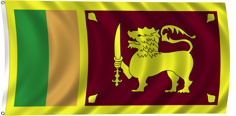 Flag of Sri Lanka, 2011