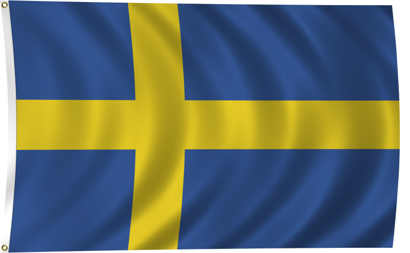 Flag of Sweden, 2011