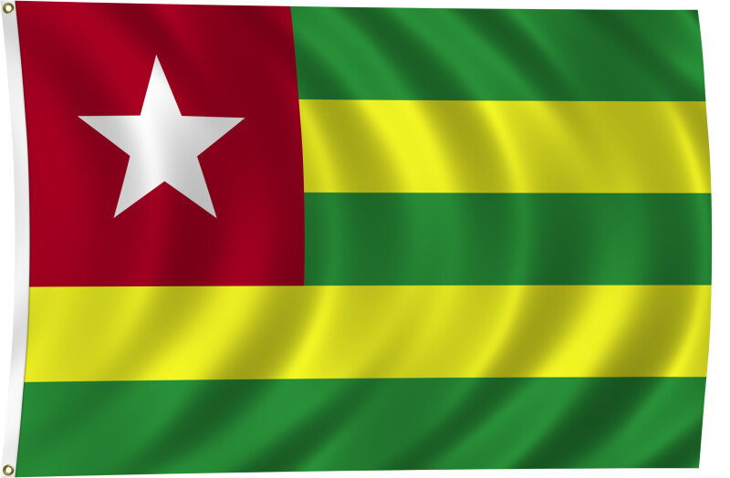 Flag of Togo, 2011