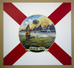 Florida Flag With Cross