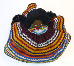 Florida Indian Doll with Dress Made of Ruffles Trimmed with Rickrack (Top View)