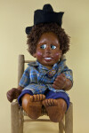 Florida Male Naber Doll Made with Cast Wood (Full View)