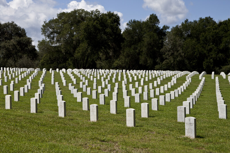 Florida National Cemetery Graves