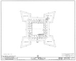 Fort Marion (Castillo de San Marcos) Plan Drawing of Ground Floor, 1936