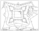 Fort Marion (Castillo de San Marcos) Plan View of Fort and Fortifications, 1936