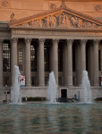 Fountain and National Archives Building