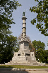 Full View of the Soldiers and Sailors Monument at Boston Common