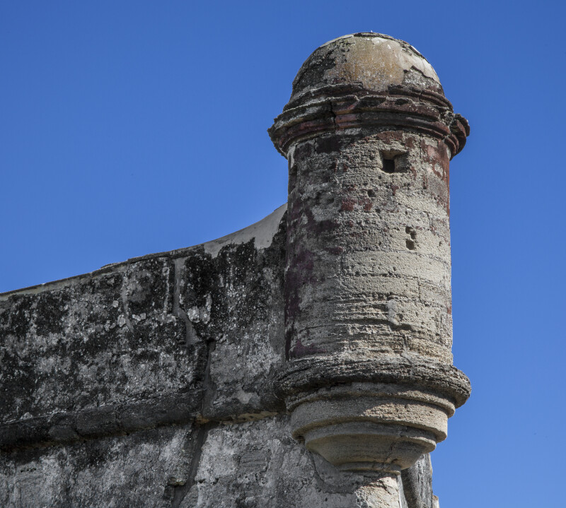 Garita Extending from a Bastion of Castillo de San Marcos