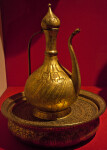 Gilded Copper Basan and Ewer