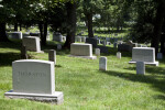 Grave Markers in Sunlight