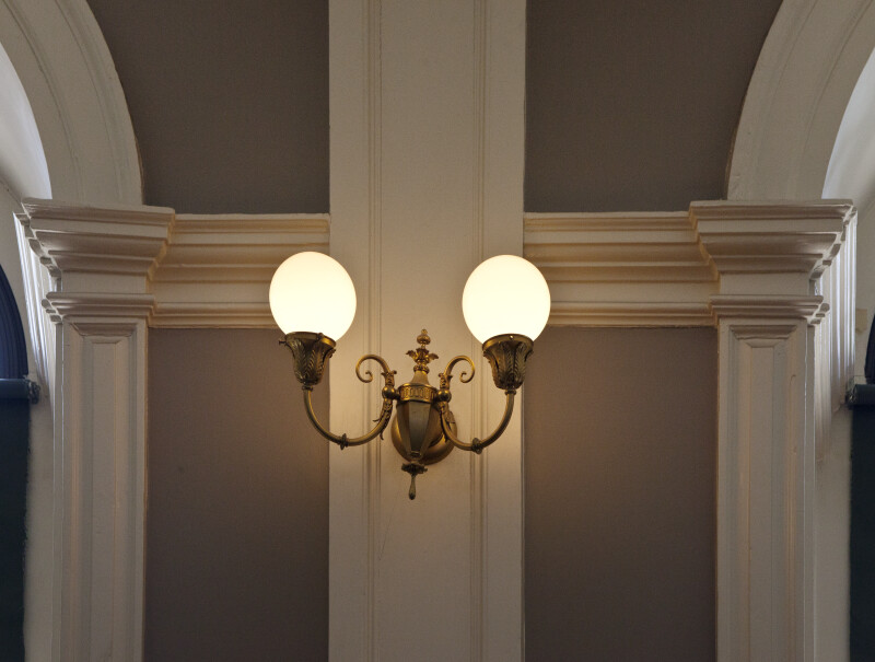 Great Hall Lighting and Molding