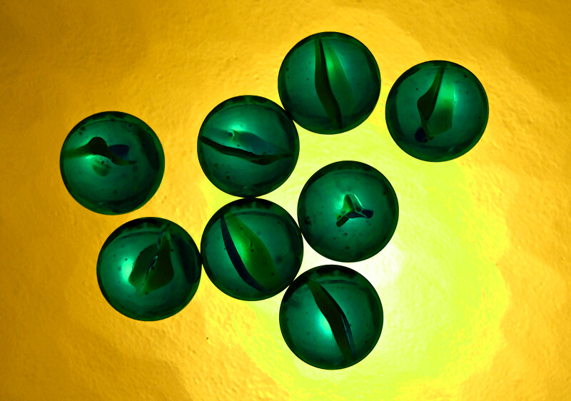 Green Marble Counting, Eight