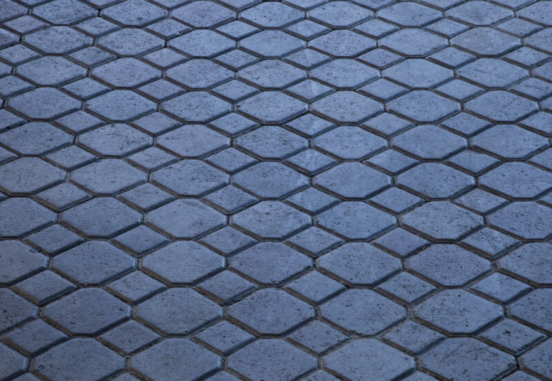Grey-Blue Block Pattern