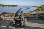 Gunner View of Matanzas Inlet and Cannon in the Light of Late Afternoon