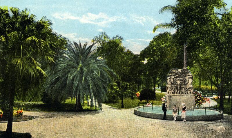 H. B. Plant Memorial Fountain in Plant Park