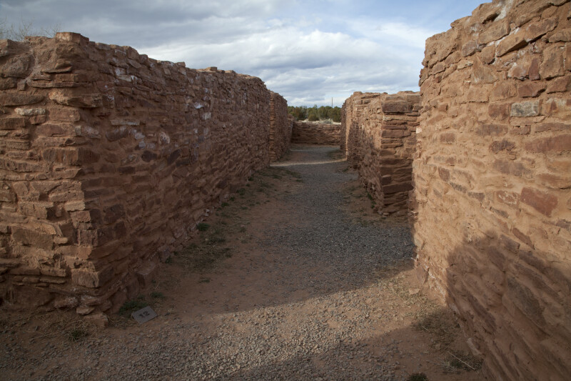 Hallways of The Convento at the Quarai Ruins