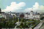 Hemming Park, the Soldiers' Monument, and the Windsor Hotel