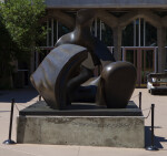 Henry Moore's "Three Piece Reclining Figure: Draped"