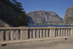 Hetch Hetchy Dome from the O'Shaughnessy Dam