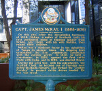 Historical Marker Dedicated to Capt. James McKay, I