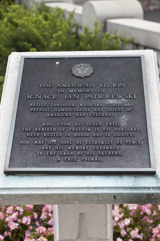 Ignace Jan Paderewski Memorial