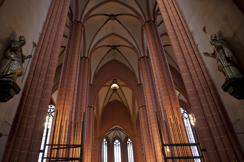 Interior Columns at Frankfurt Cathedral