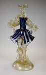 Italy Male Venetian Glass Figure from Murano (Full View)