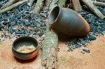 Jars by the Central Hearth