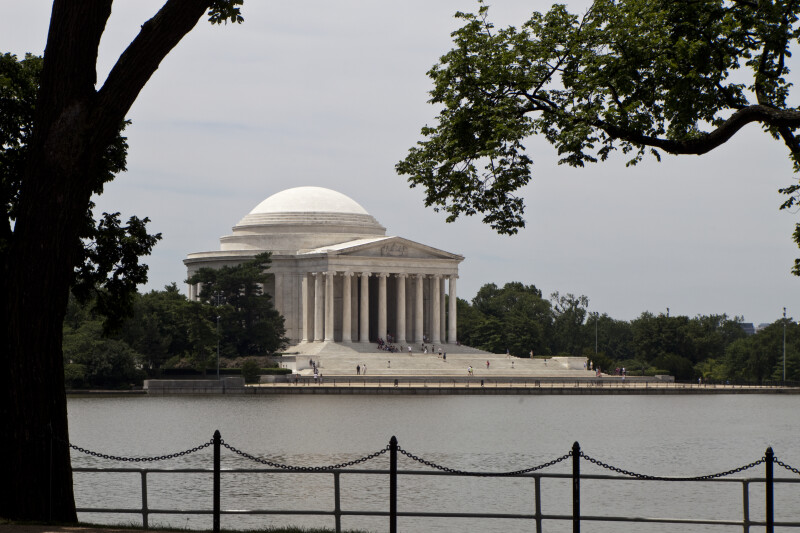 Jefferson Memorial and Cherry Trees