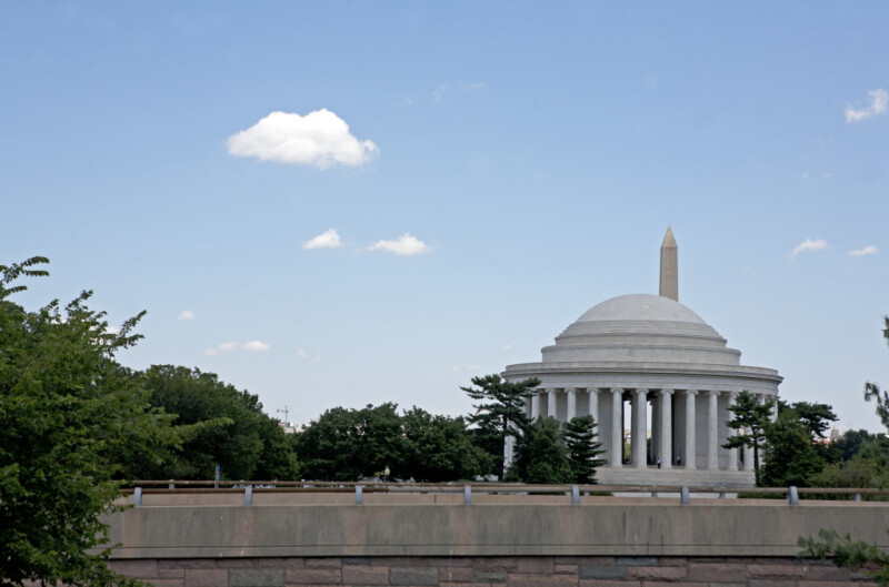 Jefferson Memorial from Park
