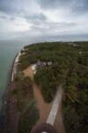 Keeper's Cottage on the shore.