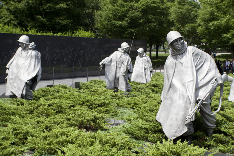 Korean War Memorial Statues