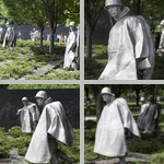 Korean War Memorial photographs