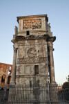 Lateral View of the Arch of Constantine
