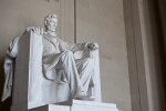 Lincoln on Throne