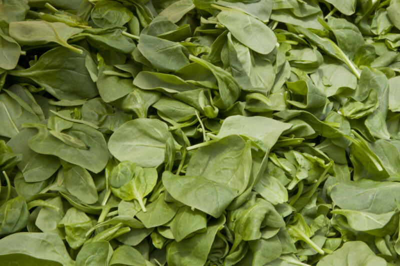 Loose Spinach Leaves for Sale at Haymarket Square