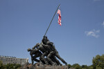 Marine Corps War Memorial Statue