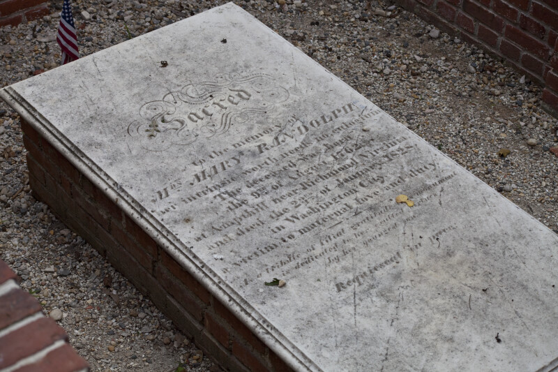 Mary Randolph's Grave