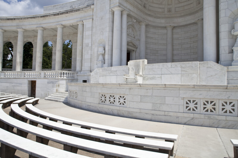 Memorial Amphitheater Benches and Stage