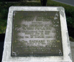 Memorial Dedicated to the Fort Brooke Officers Quarters