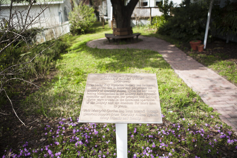 Memorial Garden Sign