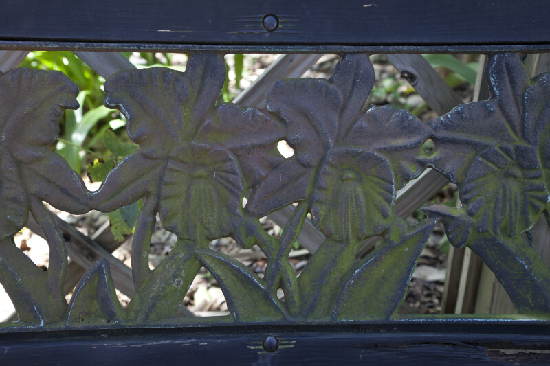 Metal Flower Panel