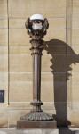 Middle Lamp Post at the Soliders and Sailors' Memorial Hall